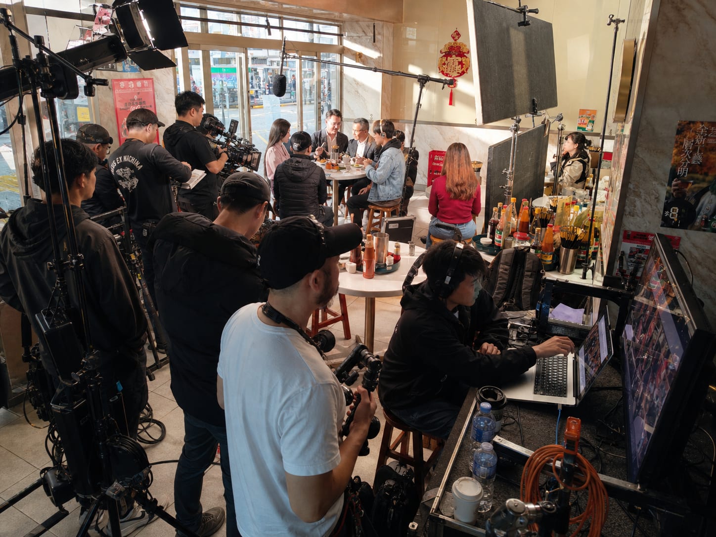 Film equipment rental services in Hong Kong.